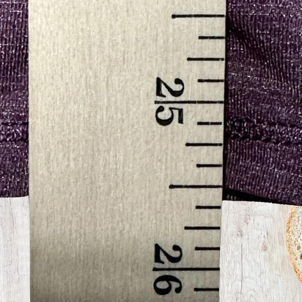Lululemon Womens Run: Silver Bullet Sleeveless Tech‎ Tank EST Sz4 Purple W1852S